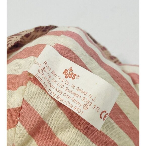 American Folk Art Duck Figurine Eliza Ducklittle Country Shelf Sitter 2176 Russ - Picture 6 of 6